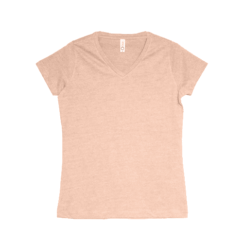 2585 COMFORT WOMENS V NECK TEE*