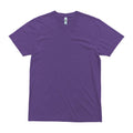 2587-2587 Premium V Neck Tee 3 purple