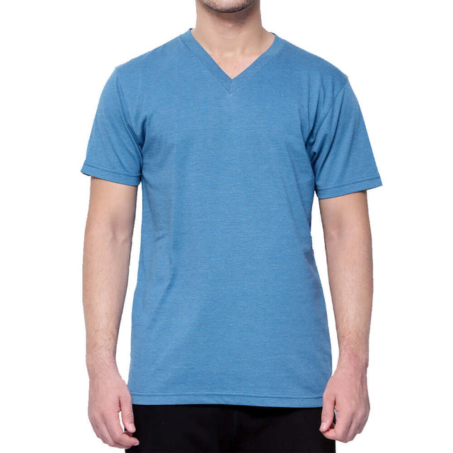 2587 Premium V Neck Tee deep teal