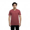 2587 Premium V Neck Tee 1 maroon