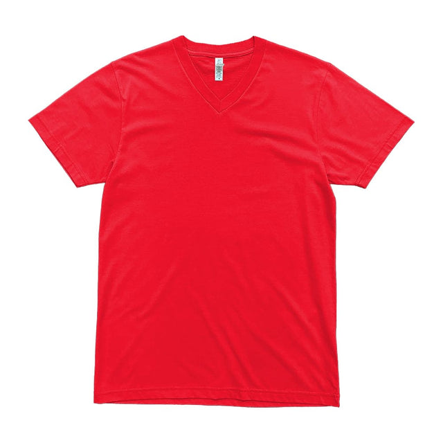 2587 Premium V Neck Tee red