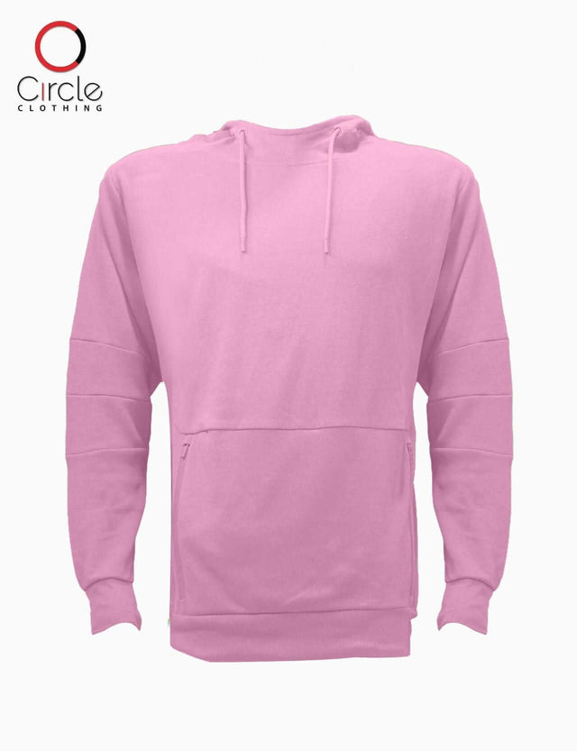 2710 Unisex Active Fleece Hoodie BubbleGum