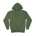 2710 Unisex Active Fleece Hoodie Military green