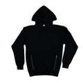 2710 Unisex Active Fleece Hoodie black