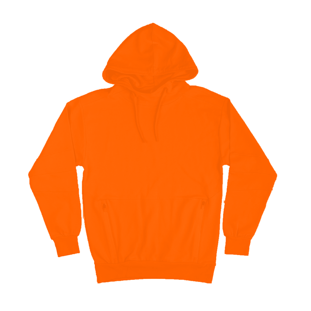 2710 Unisex Active Fleece Hoodie orange