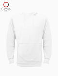 2710 Unisex Active Fleece Hoodie white