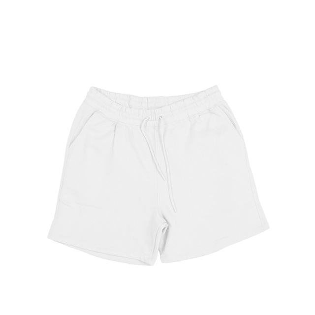 8484 French terry Short white