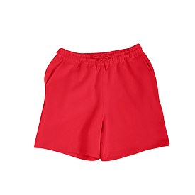 8484 Unisex French Terry Shorts red