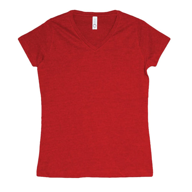 2585 COMFORT WOMENS V NECK TEE*