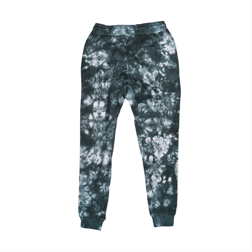 Tie Dye Jogger Pant black cloudy